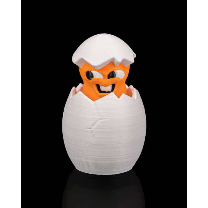 Oeuf espiègle décoratif