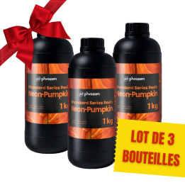 Pack Phrozen - 3x Neon Resin - Orange Citrouille (Pumpkin) - 1 kg