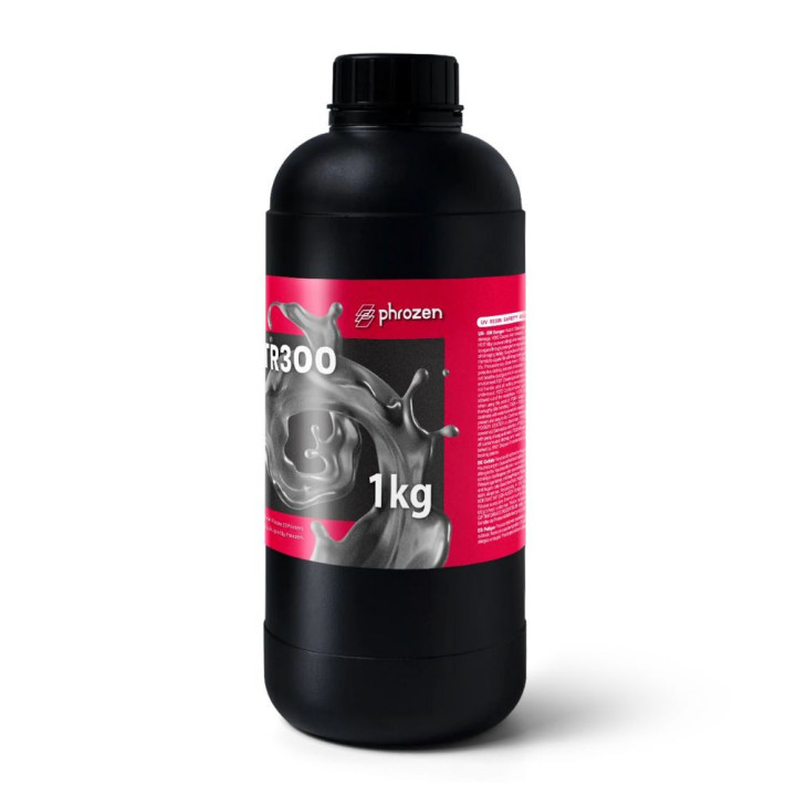 Phrozen - TR300 - Résine à très haute température (Gris) - 1 kg