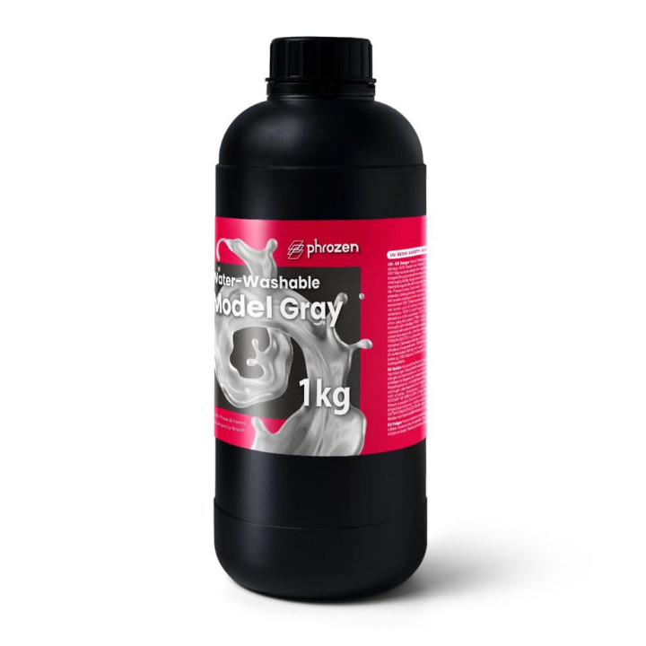 Phrozen - Water-Washable Resin - Model Gray - 1 kg