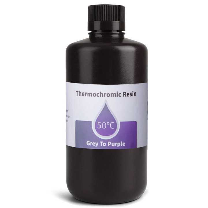 Elegoo - Résine Thermoactive - Gris à violet (Thermochromic Resin Grey to purple) - 1 kg