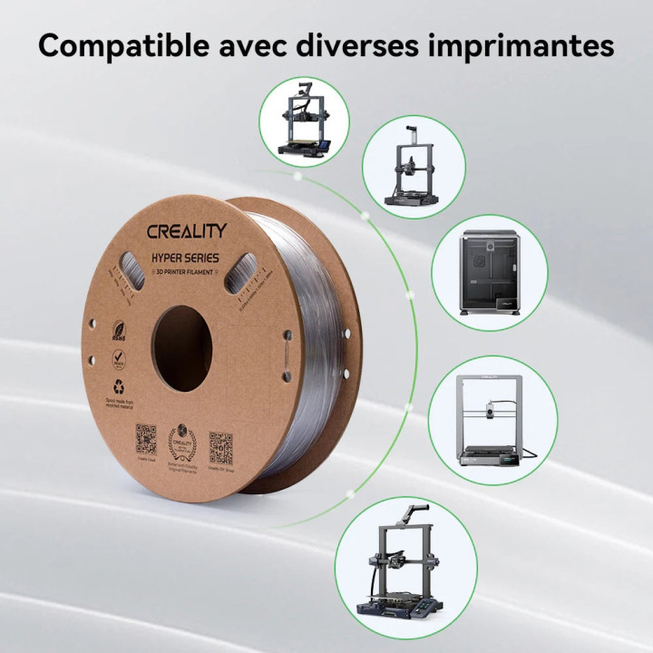 Creality - Hyper PETG - Transparent - 1,75 mm - 1 kg