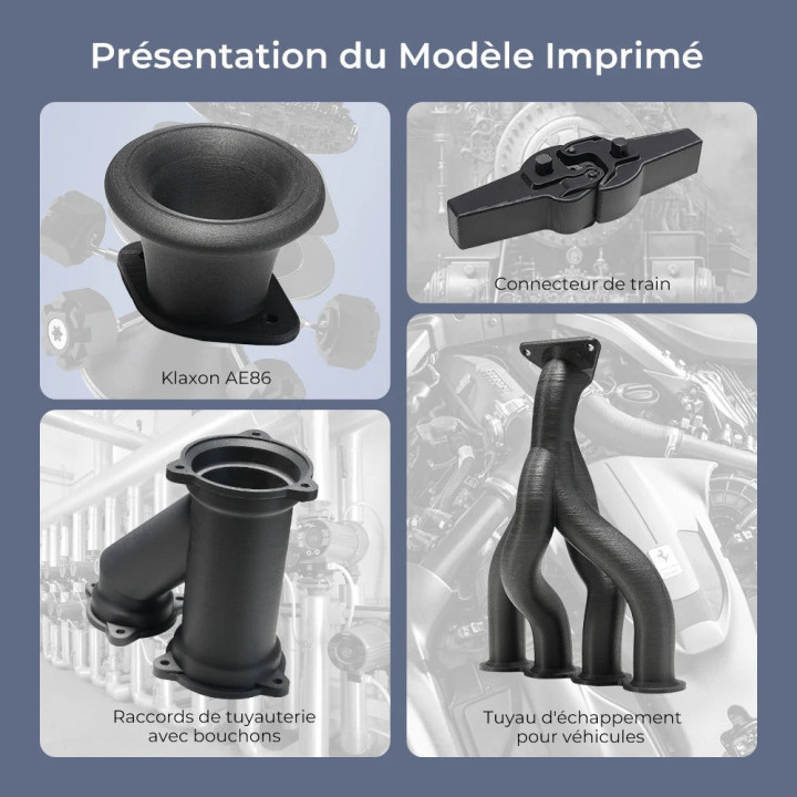 Creality - Hyper PLA-CF - Noir (Black) - 1,75 mm - 1 kg