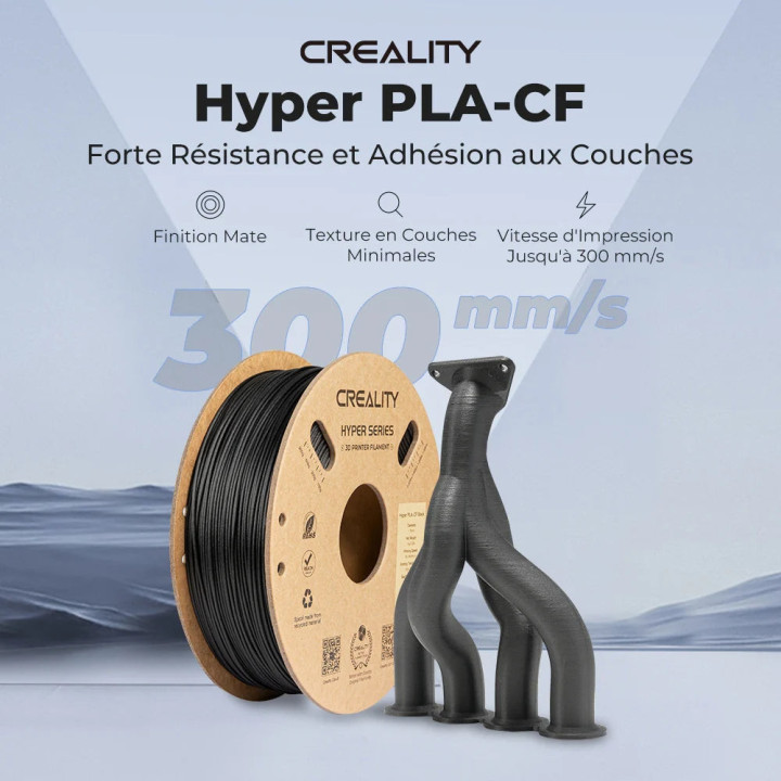Creality - Hyper PLA-CF - Violet (Purple) - 1,75 mm - 1 kg