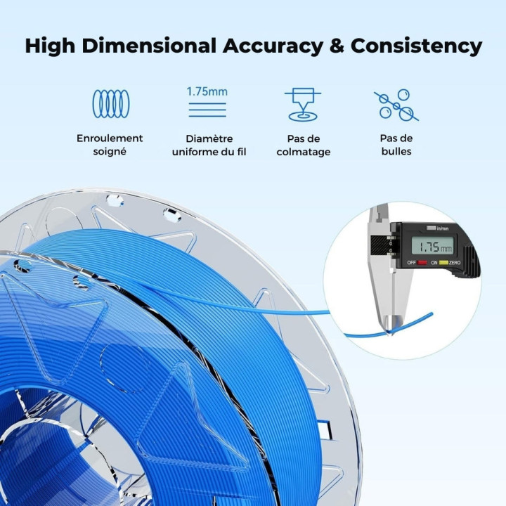 Creality - Hyper PLA RFID - Very Peri - 1,75 mm - 1 kg
