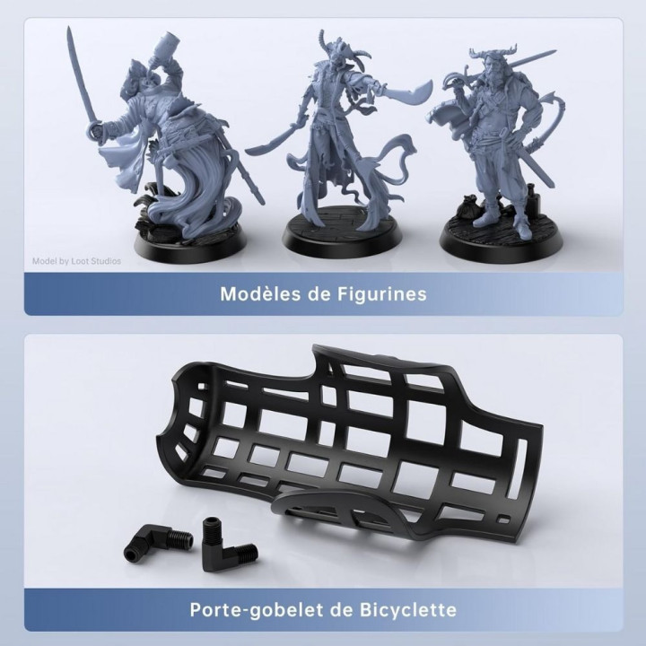 Pack Anycubic - 3x Standard Resin V2 - Noir (Black) - 1 kg