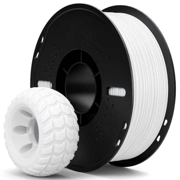 Elegoo - TPU 95A - Blanc (White) - 1,75 mm - 1 kg