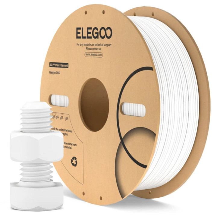 Elegoo - ABS - Blanc (White) - 1,75 mm - 1 kg