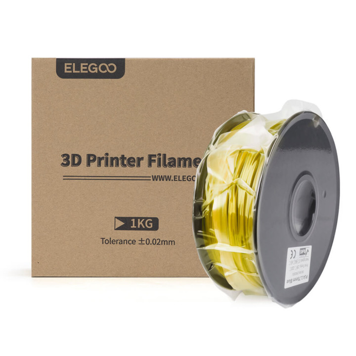 Elegoo - PLA Jaune (Yellow) - 1.75 mm - 1 kg
