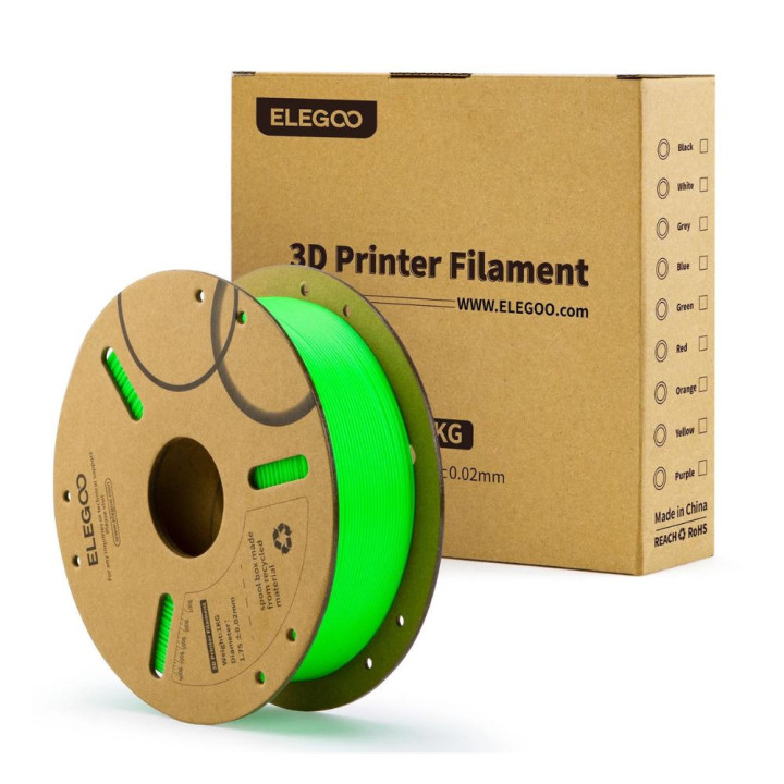 Elegoo - PLA Vert (Green) - 1,75 mm - 1 kg