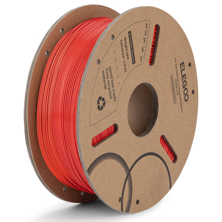 Elegoo - PLA Rouge (Red) - 1.75 mm - 1 kg