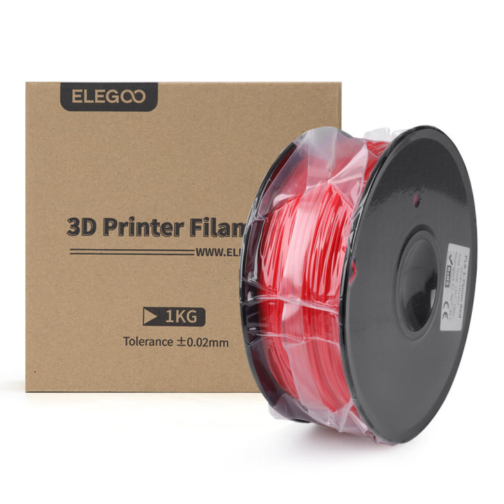Elegoo - PLA Rouge (Red) - 1.75 mm - 1 kg