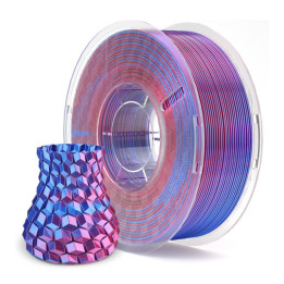 Elegoo - Silk PLA - Bleu Violet (Blue Purple) - 1,75 mm - 1 kg