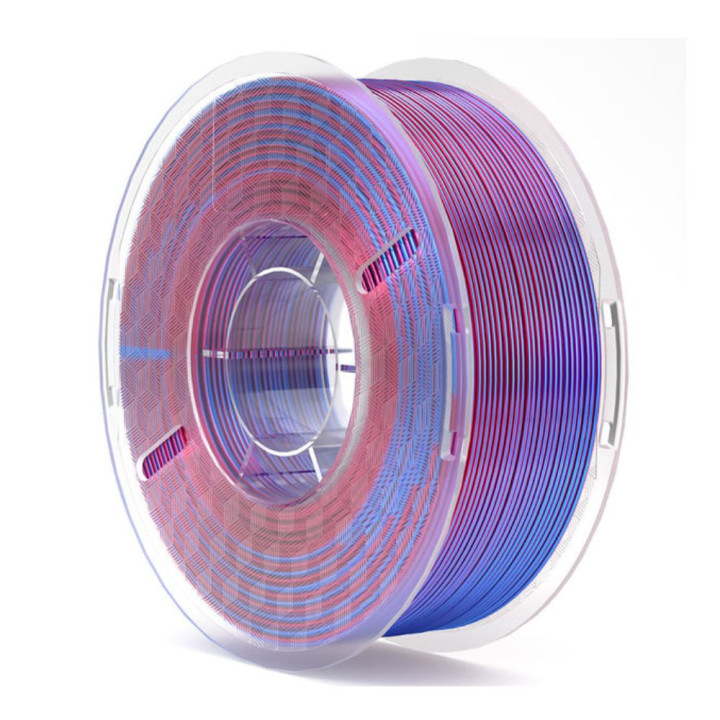 Elegoo - Silk PLA - Bleu Violet (Blue Purple) - 1,75 mm - 1 kg