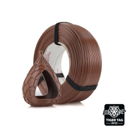 Rosa3D - PETG Standard HS - Chocolat au Lait (Milk Chocolate Brown) - 1,75 mm - 1 kg Refill avec RFID TigerTag