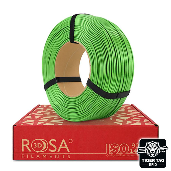 Rosa3D - ASA - Vert (Green) - 1,75 mm - 1 kg Refill avec RFID TigerTag