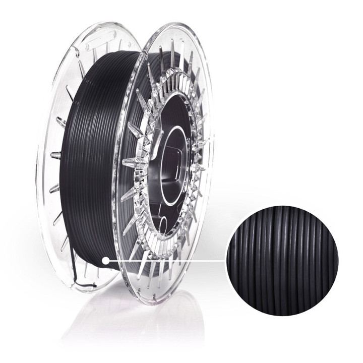 Rosa3D - TPU ROSA-Flex 85A - Noir (Black) - 1,75 mm - 500 g avec RFID TigerTag