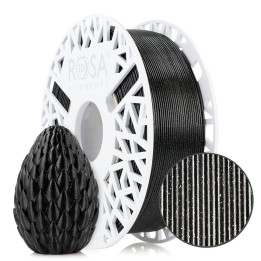 Rosa3D - PETG Galaxy HS - Noir (Black) - 1,75 mm - 1 kg