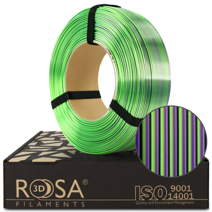 Rosa3D - PLA Magic Silk - Goblin - 1,75 mm - 1 kg Refill