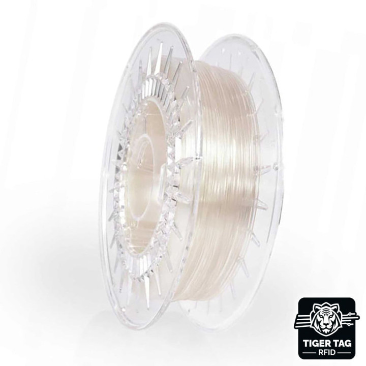 Rosa3D - TPU ROSA-Flex 85A - Transparent - 1,75 mm - 500 g avec RFID TigerTag