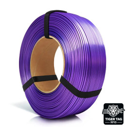 Rosa3D - PLA Silk - Violet - 1,75 mm - 1 kg Refill avec RFID TigerTag