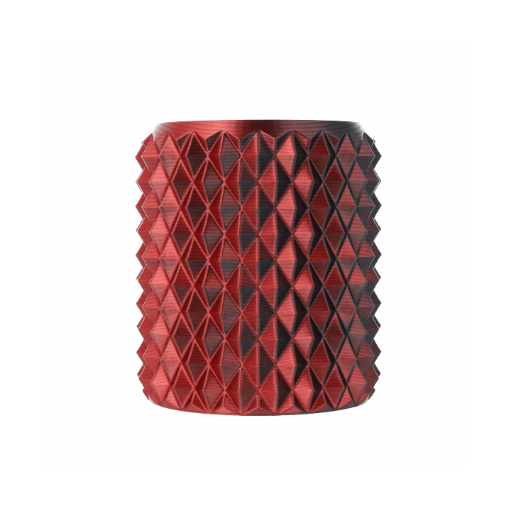Rosa3D - PLA Magic Silk - Mystic Rouge & Noir (Mystic Red & Black) - 1,75 mm - 1 kg Refill avec RFID TigerTag