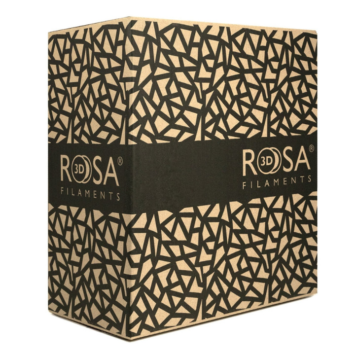 Rosa3D - Mega Pack PLA Starter - Noir (Black) - 1,75 mm - 12x1 kg Refill