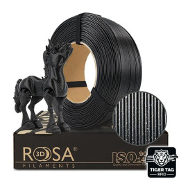 Rosa3D - PLA Galaxy - Noir (Black) - 1,75 mm - 1 kg Refill avec RFID TigerTag