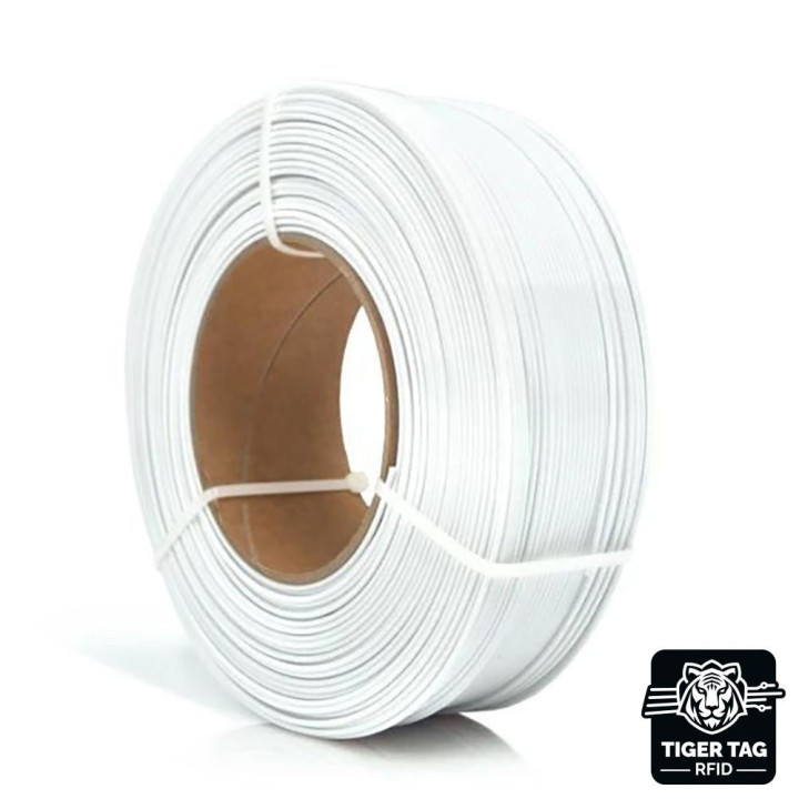 Rosa3D - PETG Standard HS - Blanc (White) - 1,75 mm - 1 kg Refill avec RFID TigerTag