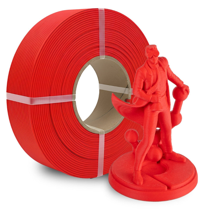 Panchroma PLA - Mat Rouge Lave (Matte Lava Red) - 1,75 mm - 1 kg - Refill