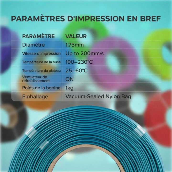 Panchroma PLA - Starlight Comète (Comet) - 1,75 mm - 1 kg - Refill