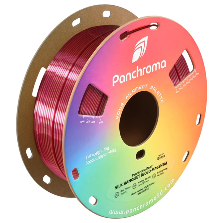 Panchroma PLA Dual Silk - Banquet Or-Magenta (Banquet Gold-Magenta)- 1.75 mm - 1 kg