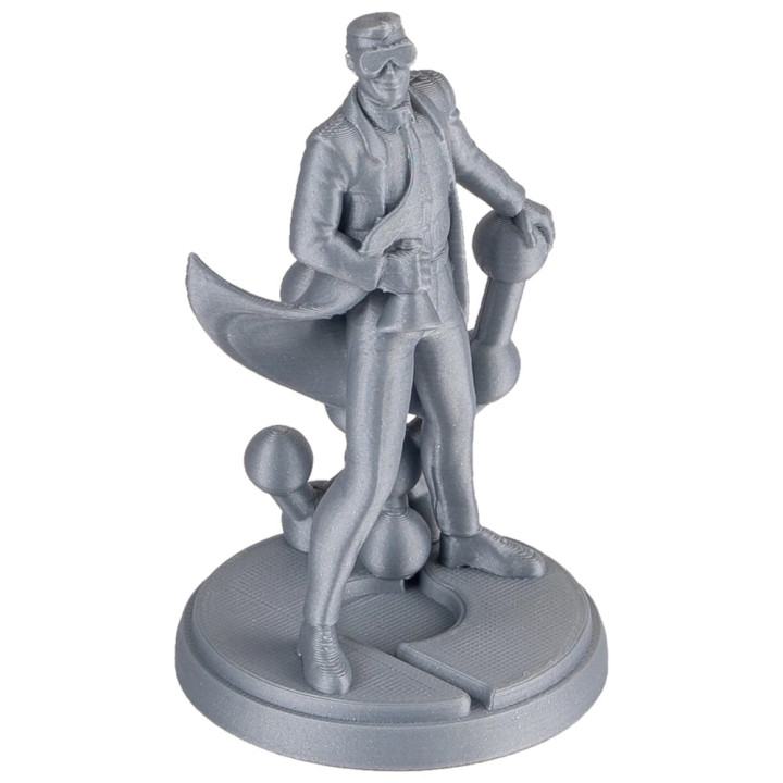 Panchroma PLA - Argent métallique (Metallic Silver) - 1,75 mm - 1 kg