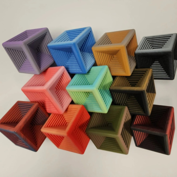 Panchroma Dual PLA - Mat Ombre Orange Noir - Orange (Shadow Orange Black - Orange) - 1,75 mm - 1 kg