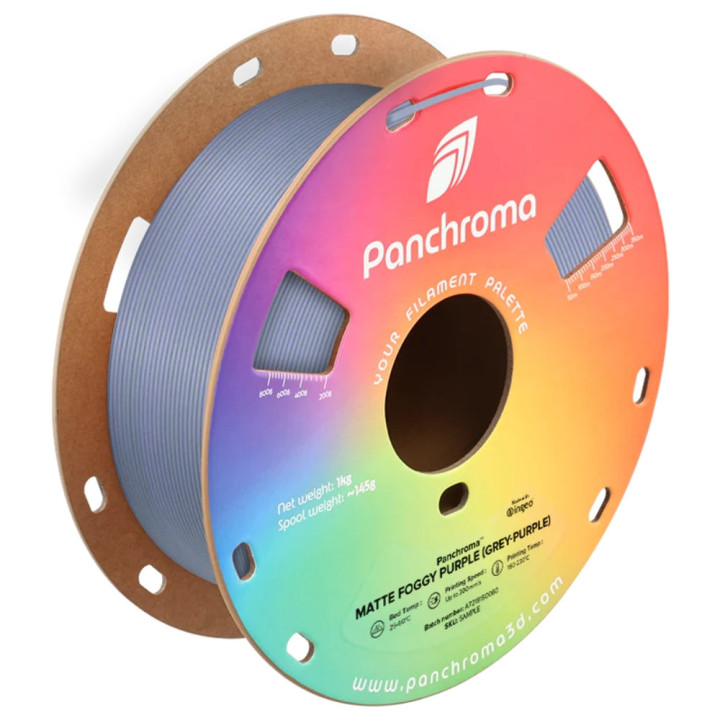 Panchroma Dual PLA - Mat Grenouille Gris - Violet (Matte Foggy Grey-Purple) - 1,75 mm - 1 kg