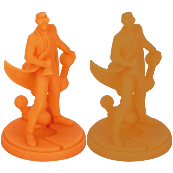 Panchroma Luminous PLA - Orange Phosphorescent (Orange) - 1,75 mm - 1 kg