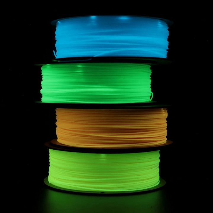 Panchroma Luminous PLA - Orange Phosphorescent (Orange) - 1,75 mm - 1 kg