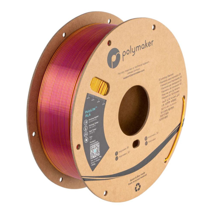 Polymaker - PolyLite Dual Silk PLA - Banquet - 1,75 mm - 1 kg