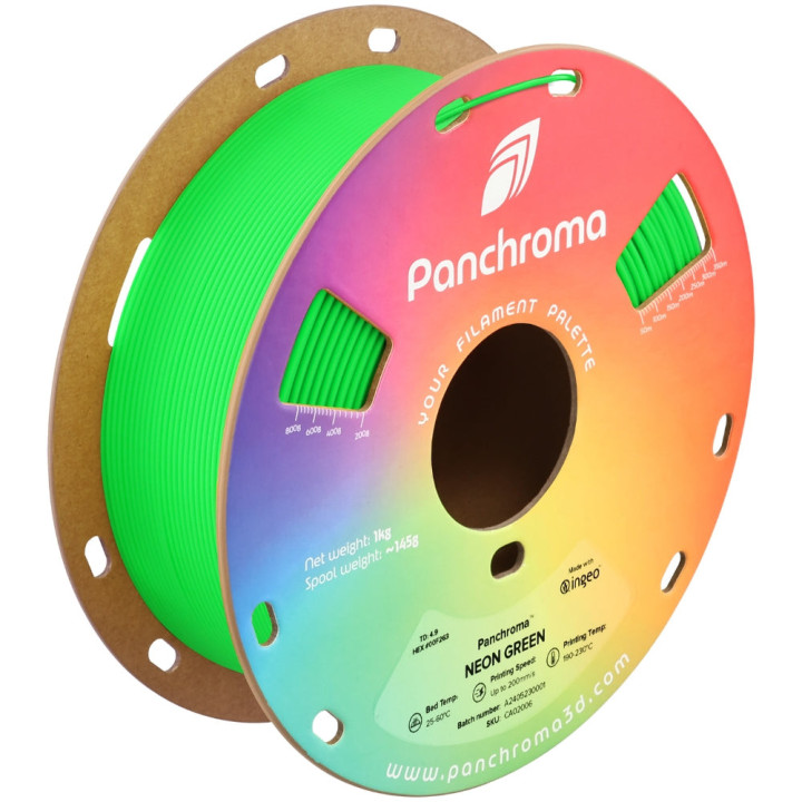 Panchroma PLA - Vert Néon (Neon Green) - 1,75 mm - 1 kg