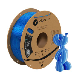 Polymaker - PolyLite Silk PLA - Bleu (Blue) - 1,75 mm - 1 kg