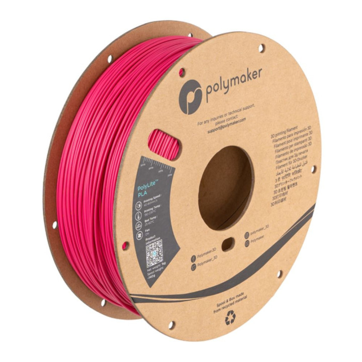 Polymaker - PolyLite PLA - Magenta - 1,75 mm - 1 kg