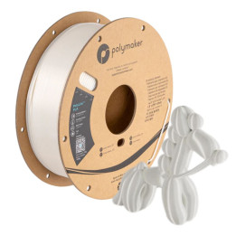 Polymaker - PolyLite Silk PLA - Blanc (White) - 1,75 mm - 1 kg
