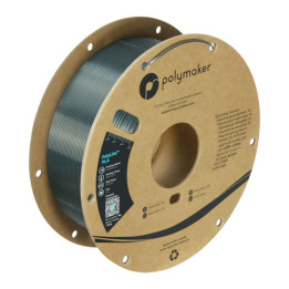 Polymaker - PolyLite Silk PLA - Gris Gunmetal (Gunmetal Grey) - 1,75 mm - 1 kg