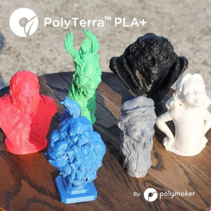 Polymaker - PolyTerra PLA+ - Bleu Arctique (Teal) - 1,75 mm - 1 kg