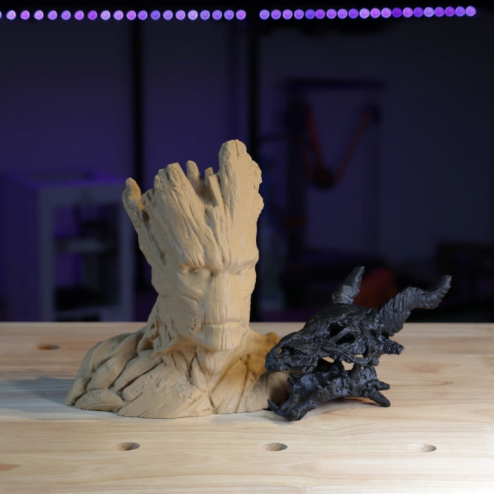 Polymaker - PolyLite LW-PLA - Bois (Wood) - 1,75 mm - 800 g