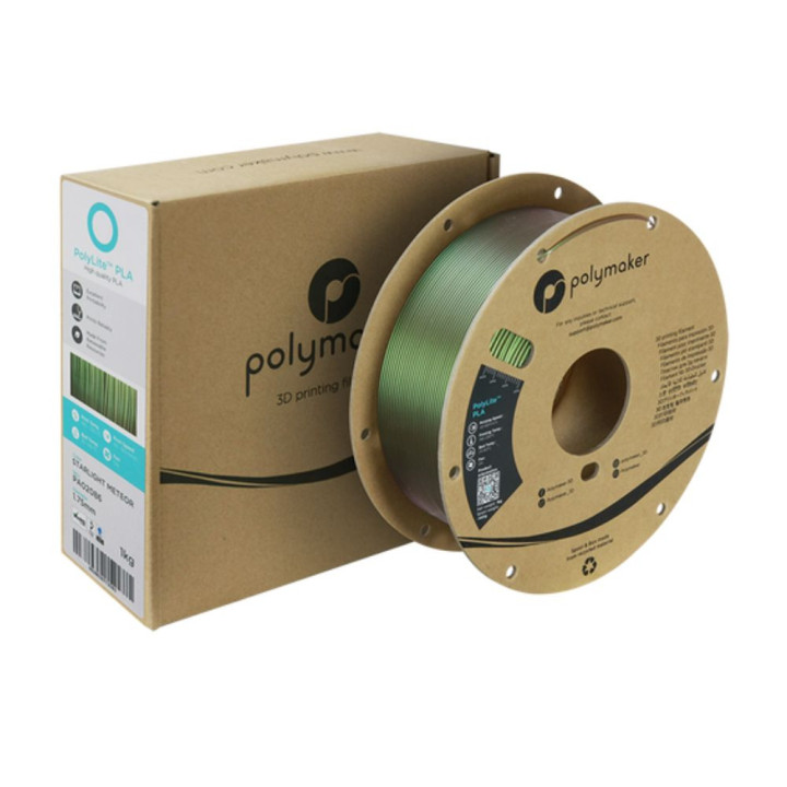 Polymaker - PolyLite Starlight PLA - Météore (Meteor) - 1,75 mm - 1 kg