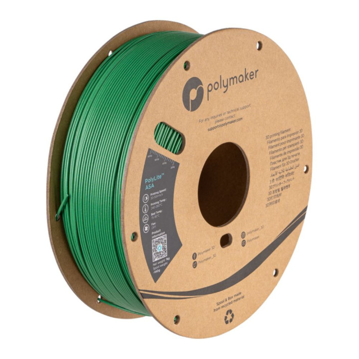 Polymaker - PolyLite Galaxy ASA - Vert (Green) - 1,75 mm - 1 kg