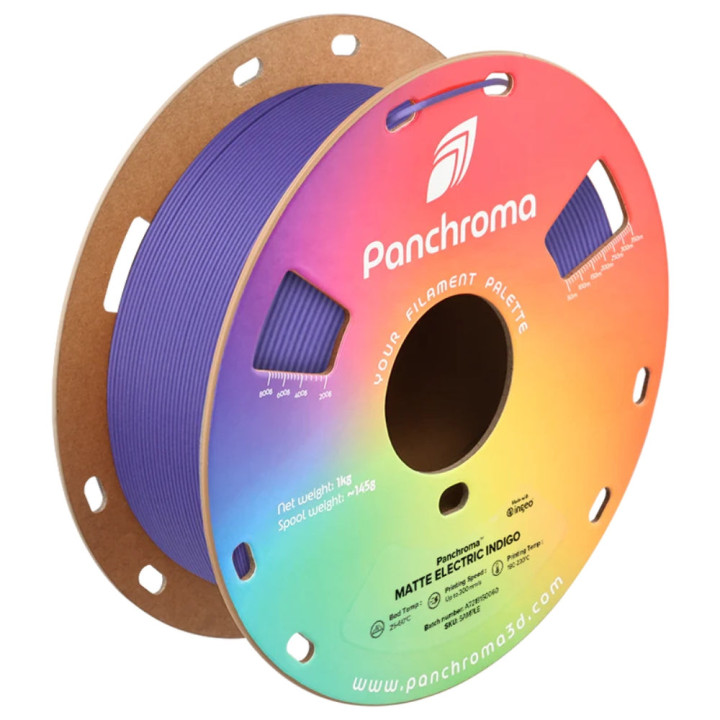 Panchroma PLA - Mat Indigo Electrique (Matte Electric Indigo) - 1,75 mm - 1 kg