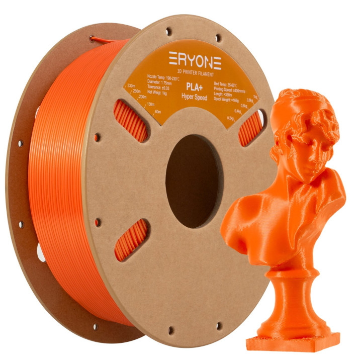 Filament PLA+ Haute Vitesse Eryone 1,75mm ±0,03mm — Bobine 1kg