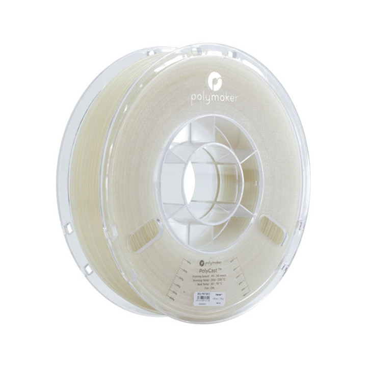 Polymaker - PolyCast Calcinable - Naturel (Natural) - 1.75 mm - 750 g